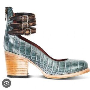 Freebird Randi in Turquoise Crocco New